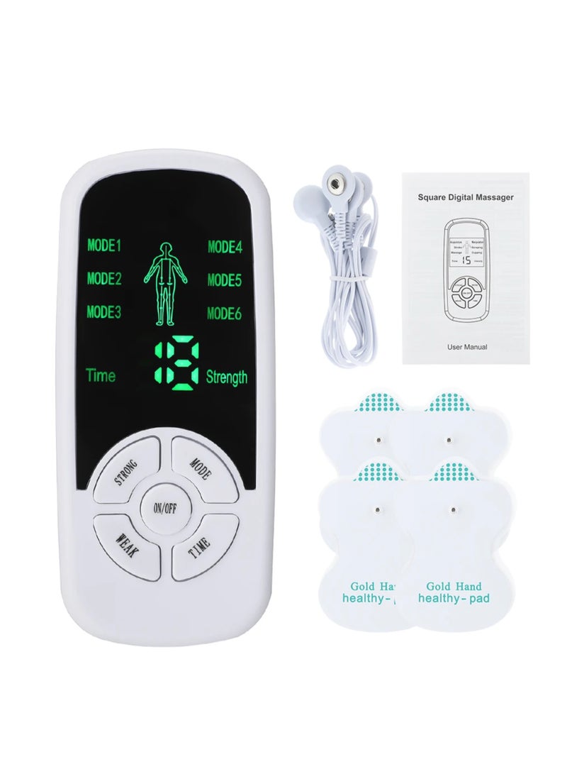 Pulse Electric Muscle Stimulator Body Massager for Back, Neck, Tens, Acupuncture, Meridian, Physiotherapy, Digital Massage Tools - Image 1