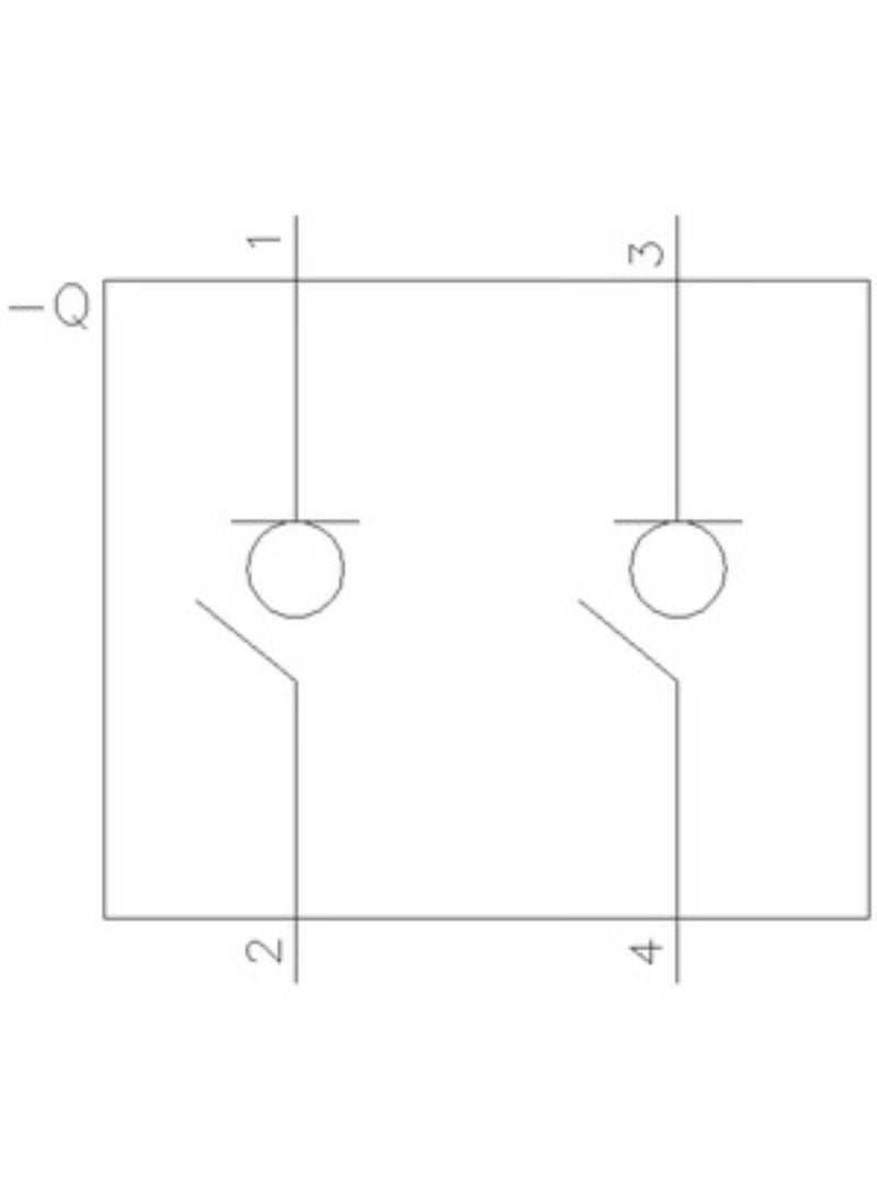 Siemens 5TE3 Switch Disconnector – High-Performance Isolator - 2 pole 80A - IEC 60947-3 Compliant - (Model-5TE3280-0RC) - Image 4