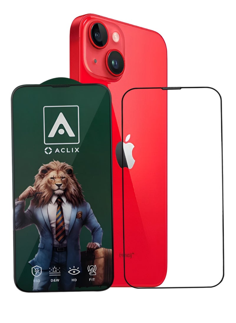أكاليكس جودة عالية، واقي شاشة لهاتف آيفون 14 - Image 1