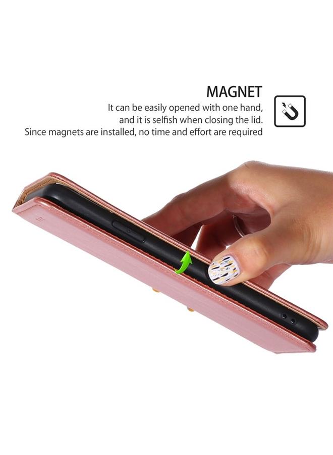 S-TOP Case For Samsung Galaxy S25+ 5G Gloss Oil Solid Color Magnetic Leather Phone Case - Image 5