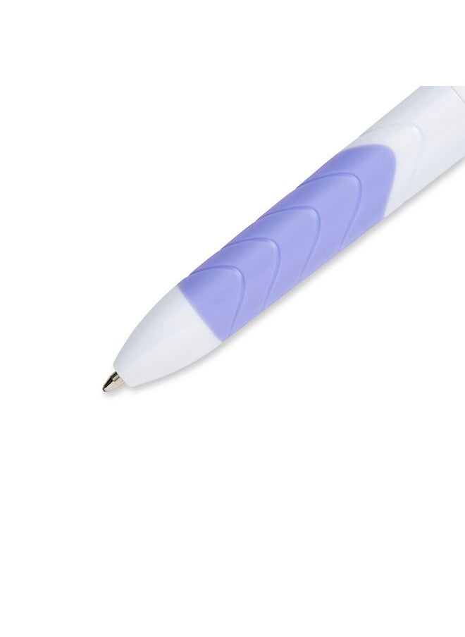 بيبر ميت أقلام حبر جاف قابلة للسحب من Paper Mate InkJoy Quatro، رأس متوسط، ألوان متنوعة، عبوة من 3 قطع  - Image 2