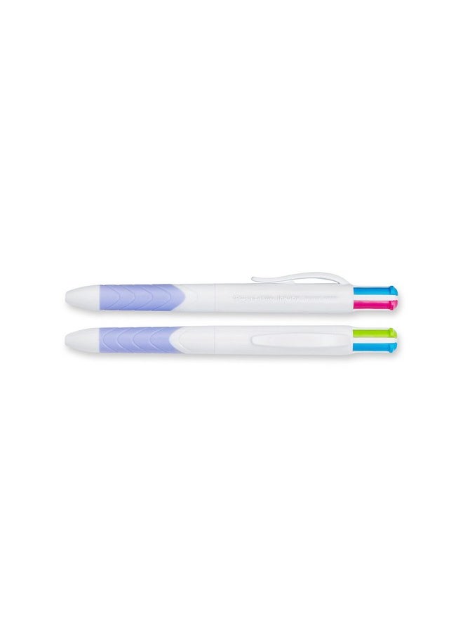 بيبر ميت أقلام حبر جاف قابلة للسحب من Paper Mate InkJoy Quatro، رأس متوسط، ألوان متنوعة، عبوة من 3 قطع  - Image 3