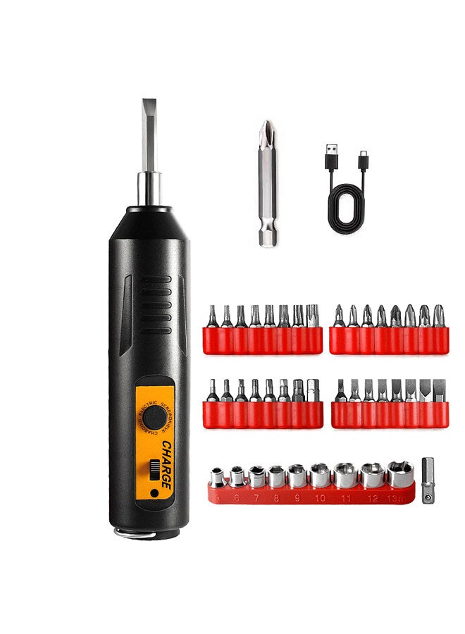 High Precise Electric Screwdriver Set Multifunctional Screw Driver USB Charging Electronic Repairing Tool Set  - Image 1
