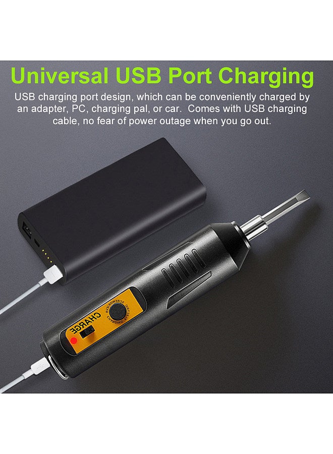 High Precise Electric Screwdriver Set Multifunctional Screw Driver USB Charging Electronic Repairing Tool Set  - Image 3