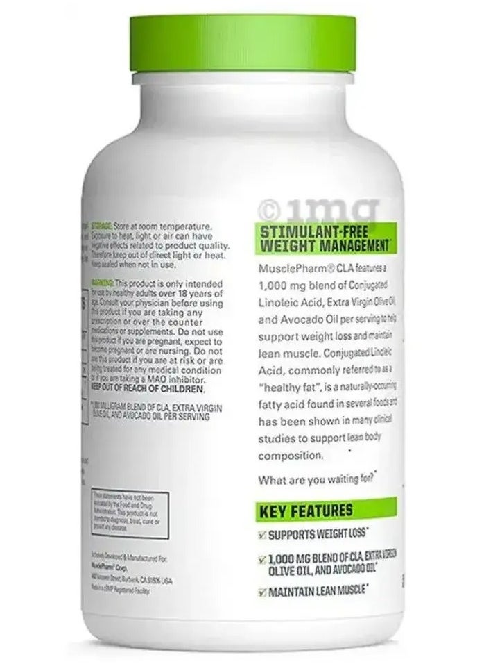 MusclePharm - Musclepharm Essentials CLA 1000 MG 90 Softgels 90 Serving - Image 1