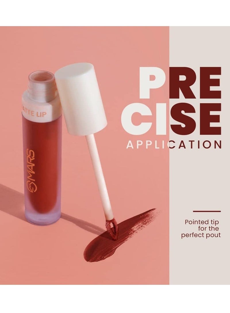 مارس - لون شفاه سائل مطفي يدوم طويلاً 4.5 مل 03 بلو - Image 2