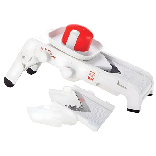 TUPPERWARE Chef MandoChef D202 MultiSlicer Grater Mandolino Kchenenstar WhiteRed - Image 1