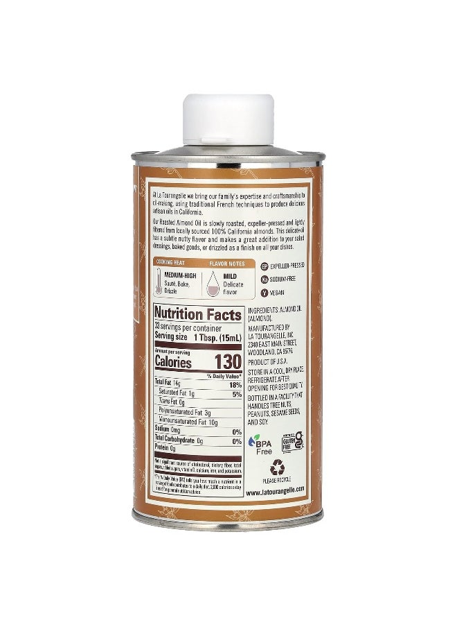 La Tourangelle La Tourangelle, Roasted Almond Oil, 16.9 fl oz (500 ml)  - Image 2