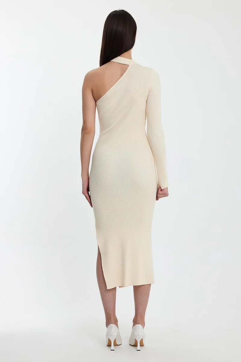 الكسندر جاردي One Shoulder Knitted DRESS(A92246-S)