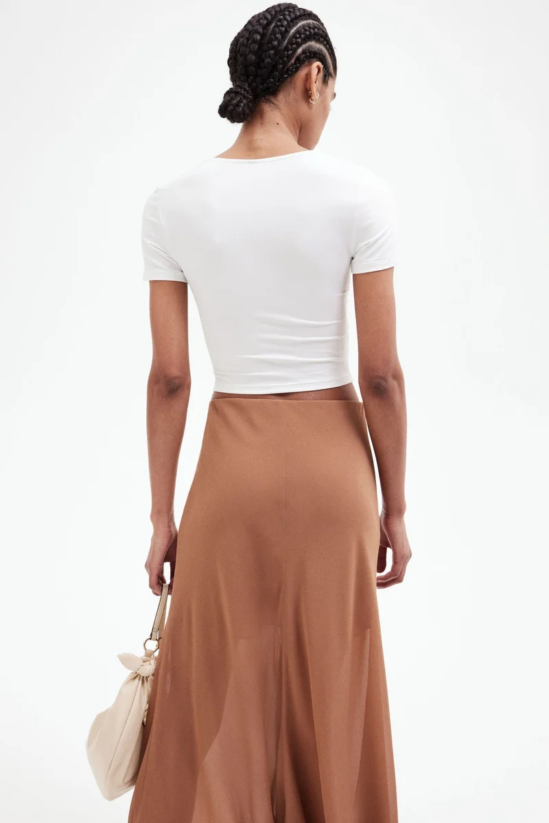 H&M Draped T-shirt