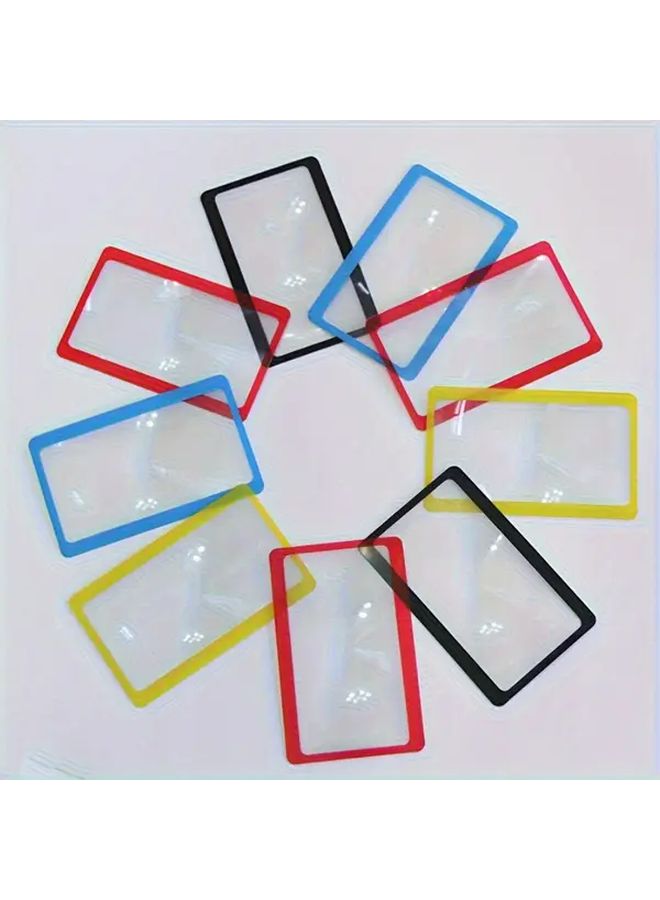 شارات كتب مكبرة محمولة عشوائية الألوان بأشرطة شفافة لتعزيز القراءة - Image 1