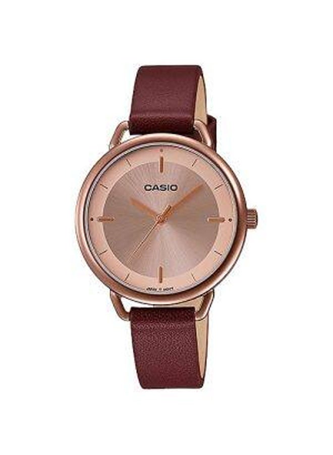 CASIO Stainless Steel Analog Watch LTP-E413MR-9ADF - Image 1