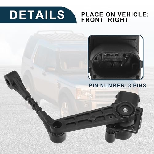 TUCKBOLD Air Suspension Ride Height Level Sensor for Land Rover LR3 No.LR020157 | Front Right Height Level Sensor 1 Set - Image 5