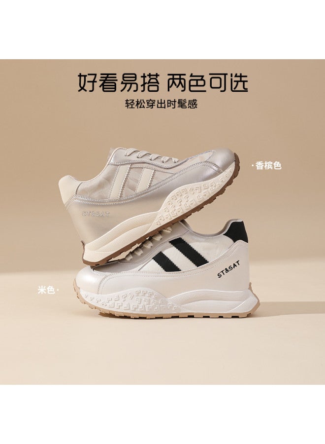 St&Sat Saturday 26 Spring Color-blocking Trainer Shoes Fashion Versatile Casual Women's Shoes - Image 3
