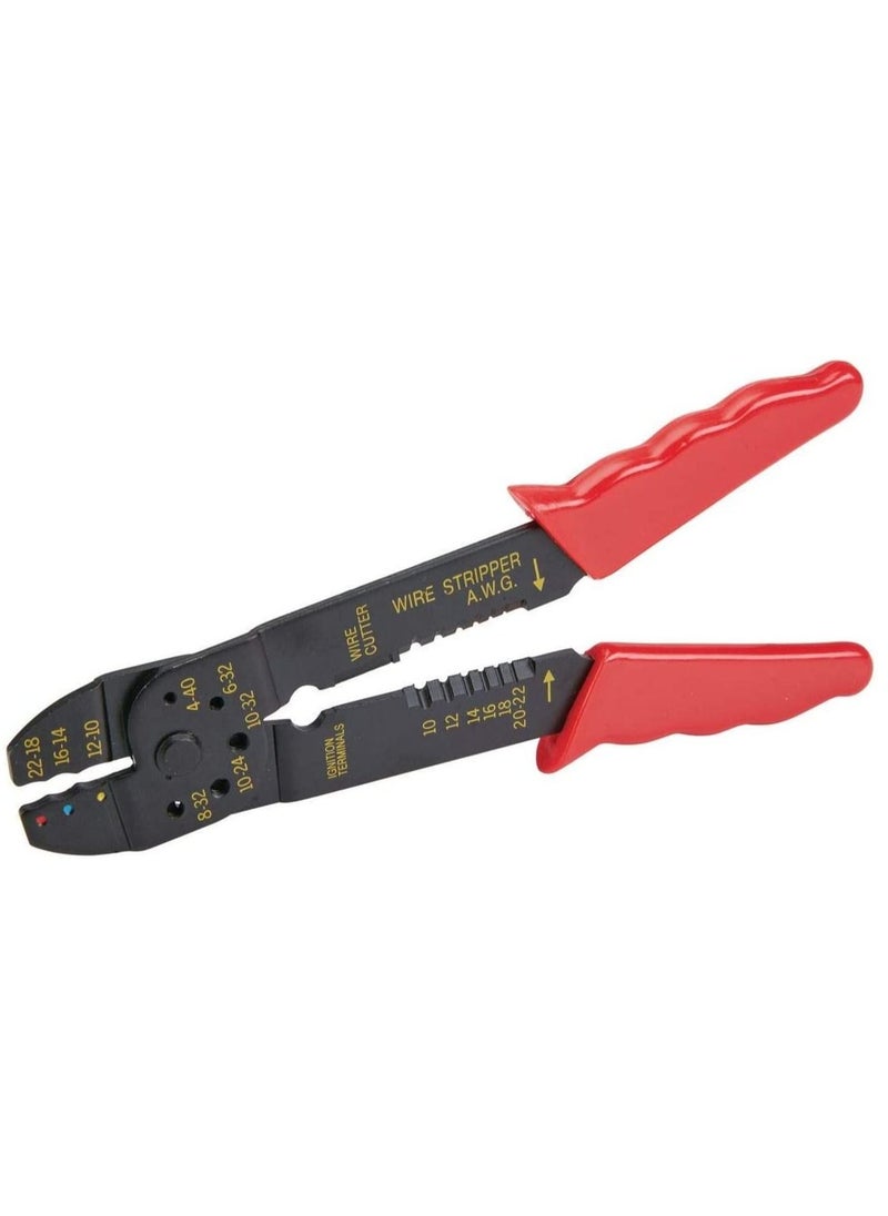 Generic Wire Crimper Stripper Tool Cutter Electrical Pliers Cable Termin  - Image 1
