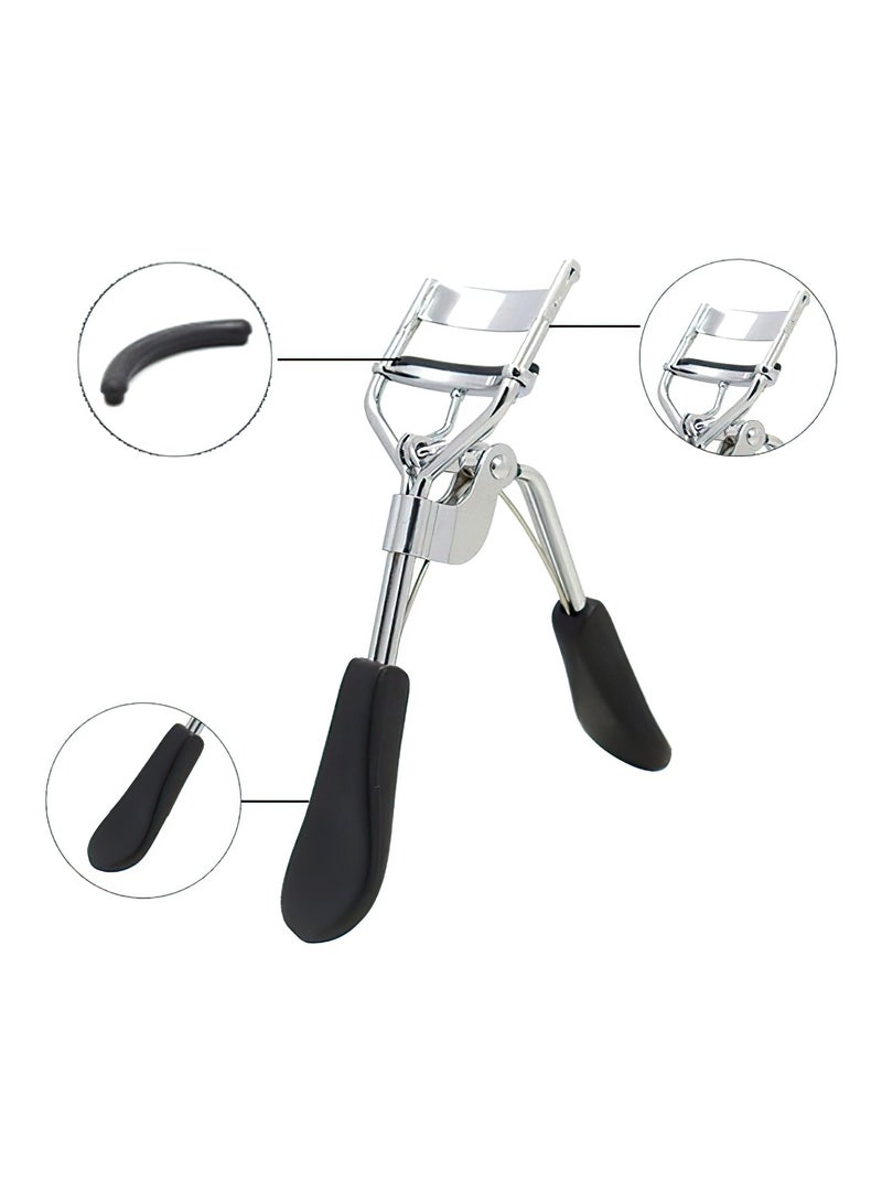 Generic Glamour Noble Beauty Eyelash Curler Silver/Black  - Image 2