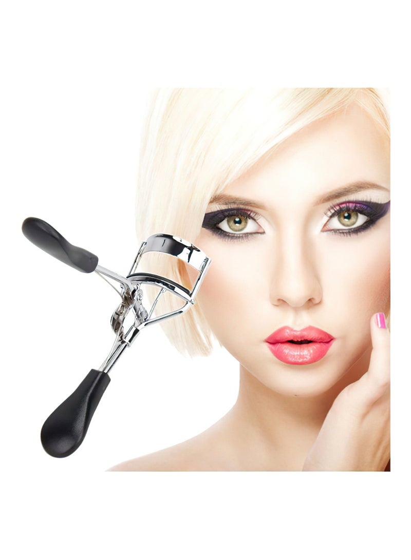 Generic Glamour Noble Beauty Eyelash Curler Silver/Black  - Image 3