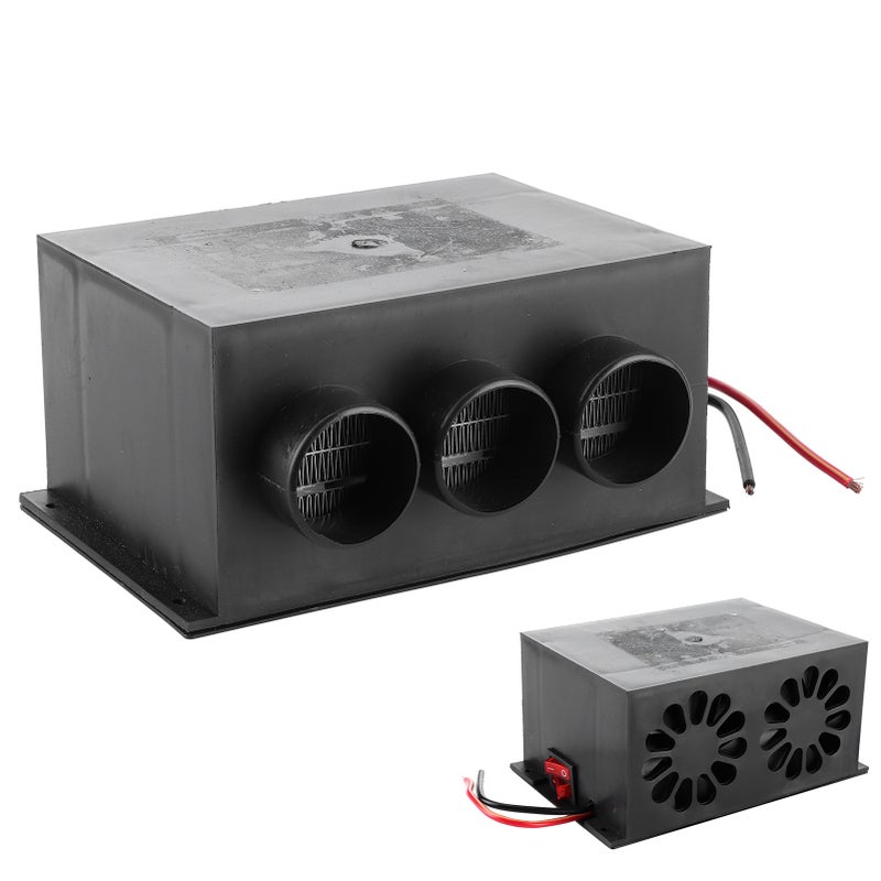 12V Car Heater 3 Hole Portable Winter Heating Warmer Windshield Defroster Fog Removing - Image 5
