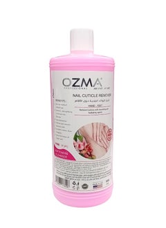 OZMA PROFESSIONAL New Ozma Clavo Cuticle Softener and Remover for Nail Art Remover , Instant Remover, Nail Strengthening, For Cleaning and Cuticle Care ,Manicure and Pedicure Nail-Guard, 1000ML. (Pink) 