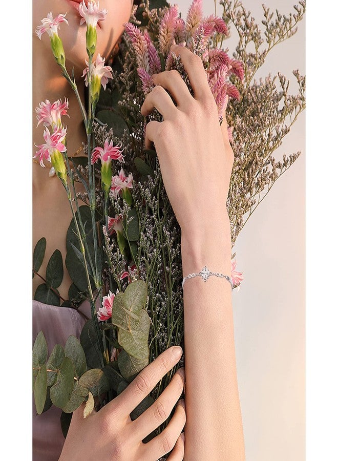 FLYOW 925 Sterling Silver Jewelry Adjustable Celtic Witch's Knot Bracelet Good Luck Irish for Women Birthday Graduation Christmas Gifts - Image 5