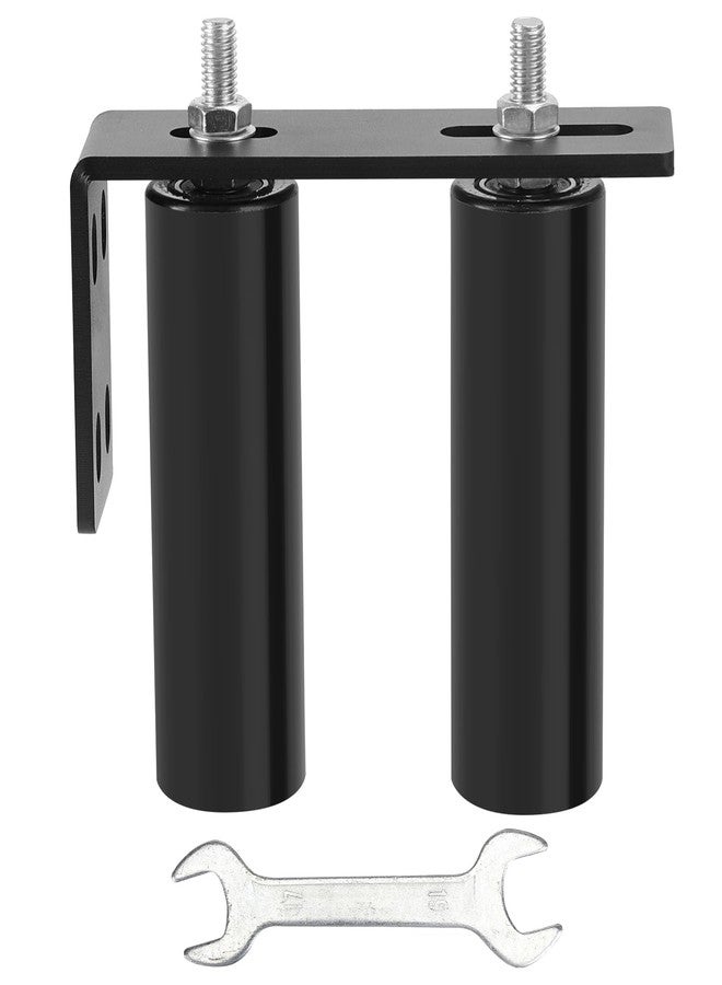 Neiteli 6"Gate Roller Guide,Sliding Gate Hardware with L-Sliding Gate Brackets,Sliding Gate Kit,Universal Adjustable Heavy Duty Sliding Gate Rollers,Rolling Gate Hardware Kit - Image 1