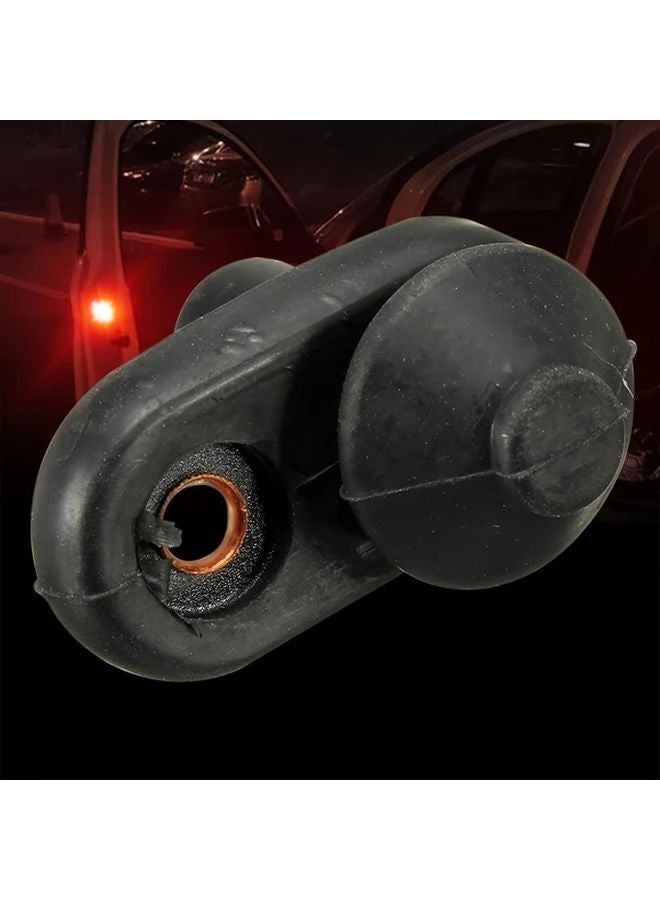 4pcs Universal Black Car Interior Door Light Switch Button Engine Hood Plug - Image 4