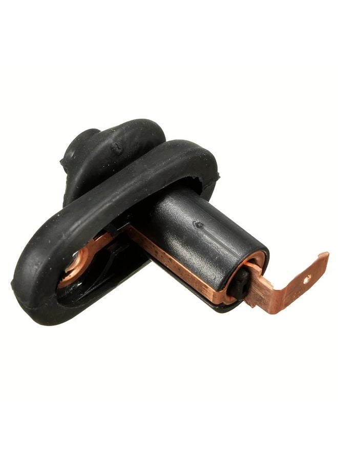 4pcs Universal Black Car Interior Door Light Switch Button Engine Hood Plug - Image 5