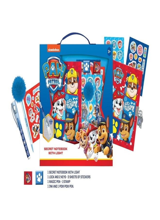 PAW PATROL - Paw Patrol Secret Notebook w/ Light - pzsku/Z91928B5D75DDC95BAD82Z/45/_/1723104793/32cf44b4-da18-4f29-8c02-5787a9ab3406