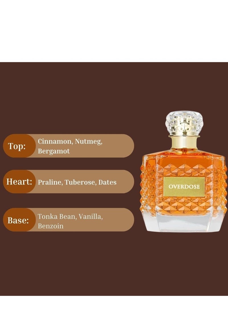 Al Rehab perfumes Al Rehab Overdose Eau de parfum Unisex 100 ml - Image 4