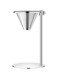 XiuWoo Adjustable Height Stainless Steel Pour Over Coffee Drip Stand with Stainless Steel Double-layer Filter  - Image 3