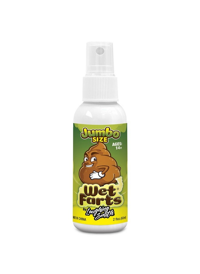 Laughing Smith - Wet Farts (Jumbo - 60Ml) - Potent Fart Spray - Extra Strong Stink - Hilarious Gag Gifts & Pranks For Adults Or Kids - Prank Poop Stuff - Non Toxic - Smells Like Really 'Bad' Gas - Image 1