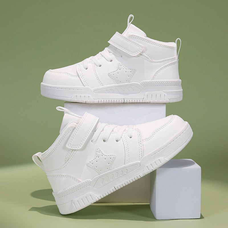 Plus Children'S Small White Shoes Girls School All-Match White Shoes Boys Shoes Children Shoes Supply - Image 2