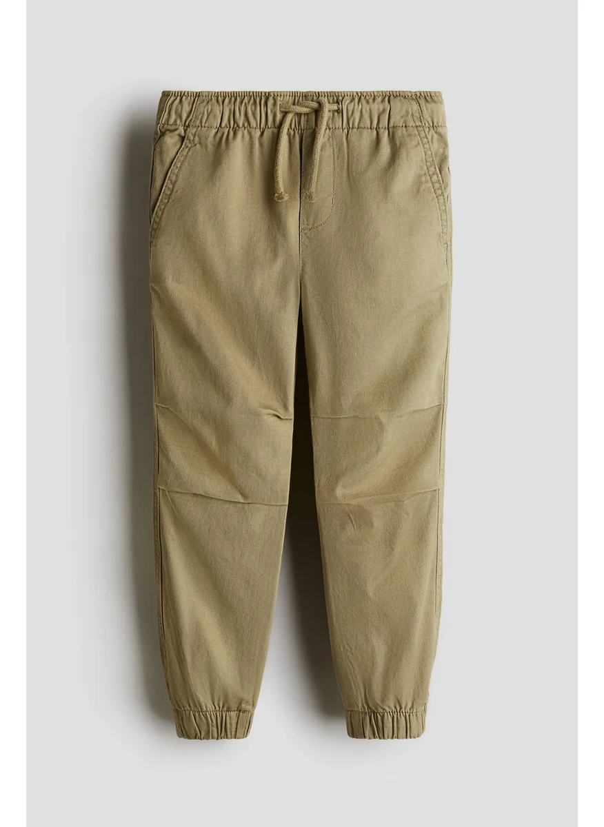 اتش اند ام Twill Joggers