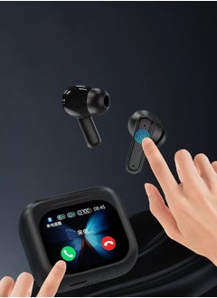 Generic 2024 New Smart Full-Color Touchscreen Bluetooth Earbuds - In-Ear Design with Advanced ANC + ENC Noise Cancellation  - Image 4
