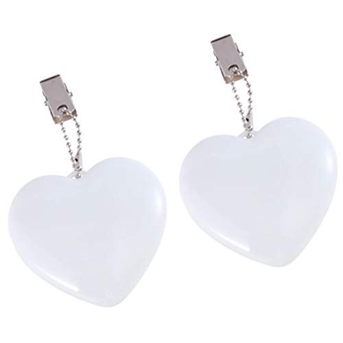 Uonlytech 2Pcs Purse Light Handbag Light Sensor Heart Shape Bag Illuminator Hanging Night Light for Women Ladies Girls … - Image 1