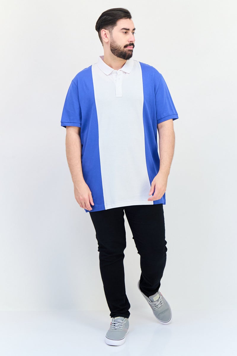 Celio Men Regular Fit Colorblock Short Sleeve Polo Shirt, Multicolor - Image 4