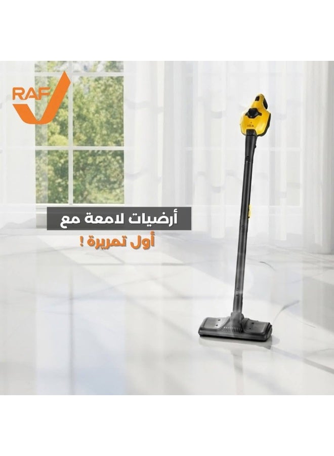 آر إيه أف منظف ​​بالخار 10 في 1/ 350 مل/10 ملحقات/ضغط و درجة حرارة عالية/1000 واط - Image 3