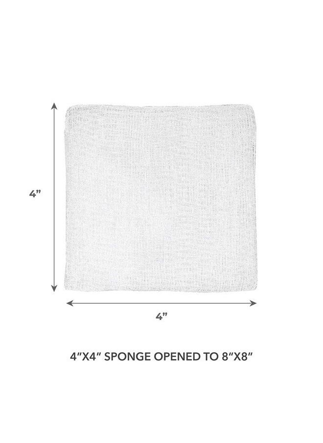 ForPro Professional Collection ForPro Premium 12-Ply Gauze Sponges, 100% Cotton, Lint-Free, Non-Sterile Cotton Gauze Sponges, For Cosmetic and Medical Use, 4” x 4”, 200-Count  - Image 2