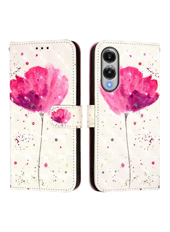 S-TOP Case For Samsung Galaxy S25 Edge 5G 3D Painting Horizontal Flip Leather Phone Case - Image 2