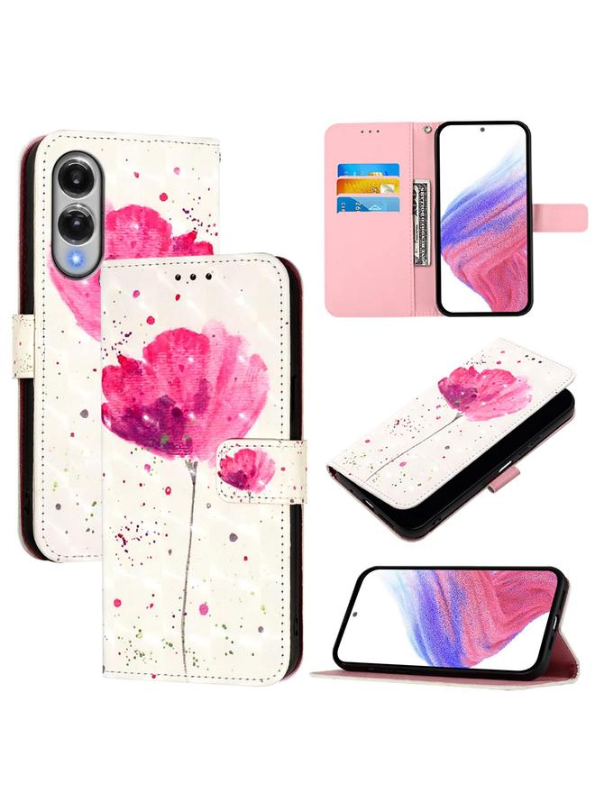 S-TOP Case For Samsung Galaxy S25 Edge 5G 3D Painting Horizontal Flip Leather Phone Case - Image 1