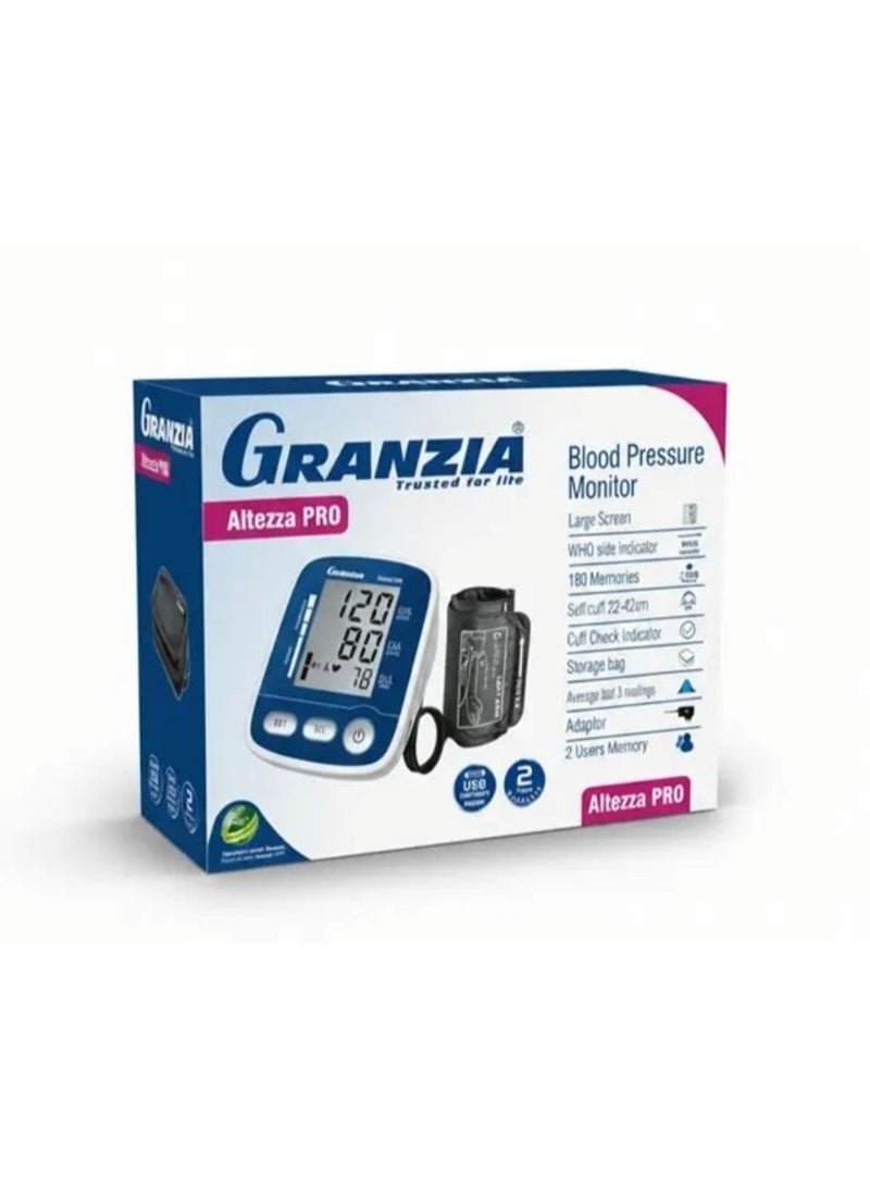  جرانزيا جهاز قياس ضغط الدم جرانزيا ألتيزا برو الرقمي - Image 3