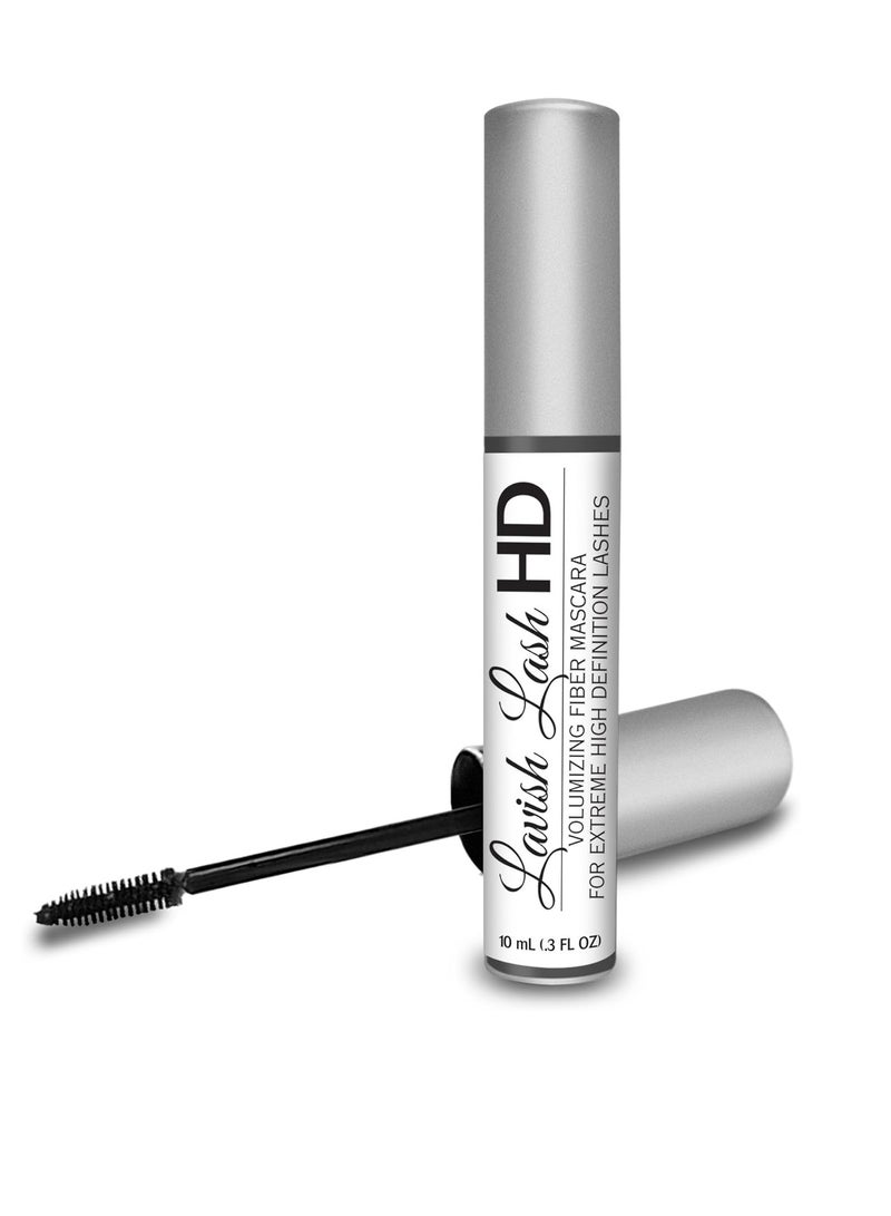 The Friendly Swede Lavish Lash HD by Hairgenics - Ultra-Premium Volumizing Fiber Mascara for Extreme High Definition Lashes. - Image 1