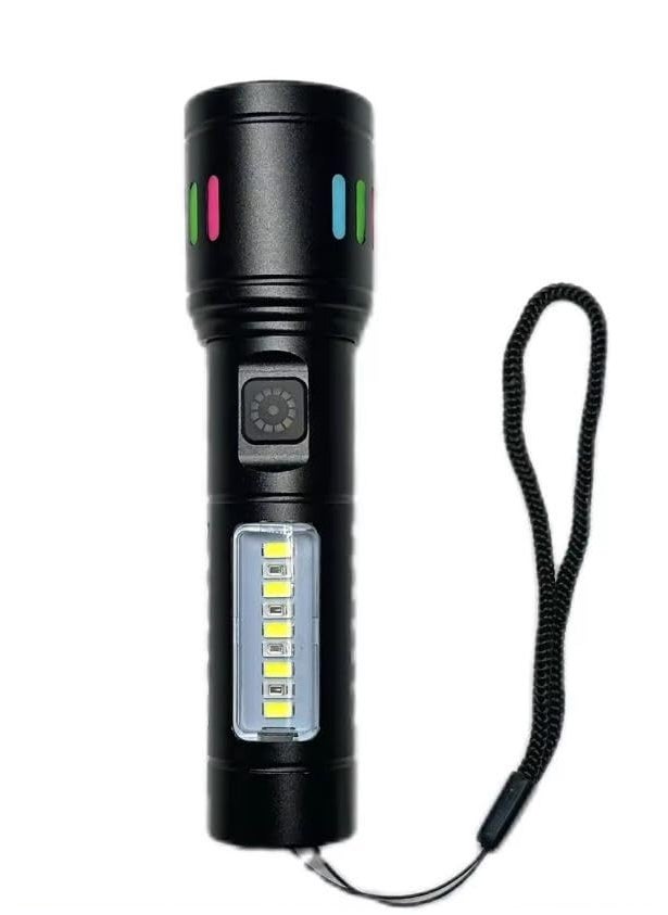 Furret Furret Rechargeable Led Torch Light for Outdoor Camping COB LED Working Light Flashlights Torches Emergency use 