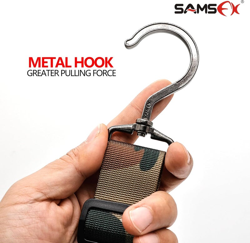 SAMSFX Fishing Wader Boot Hanger Adjustable Strap for Storage Drying - Image 4