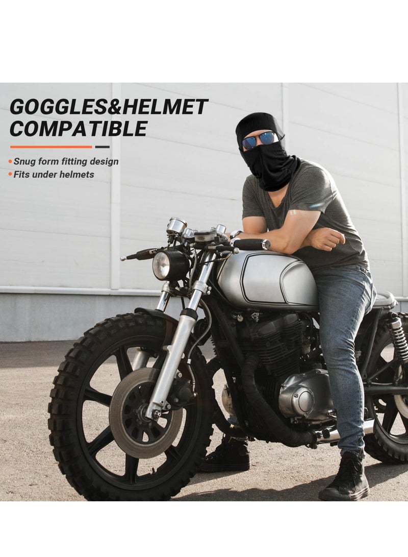 SYOSI Balaclava Face Mask Motorcycle Cycling Balaclavas Ski Mask Balaclava UV Protection Helmet Liner Windproof Outdoor Headwear Men Women - Image 2