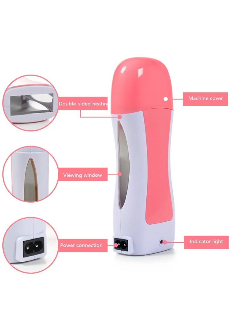 BOLAND LAURA Depilatory Heater For Wax08 + 3 Wax roll+Hair removal strips  - Image 5