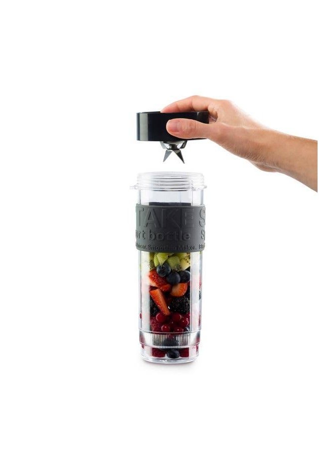 أرزوم Shaken Take Compact Persnal Blender And Smoothie Maker High Build Quality 570ml and 400 ml tritan bottles. 300 W AR1032-b Pink 570 ml 300 W AR1032 Pink - Image 3