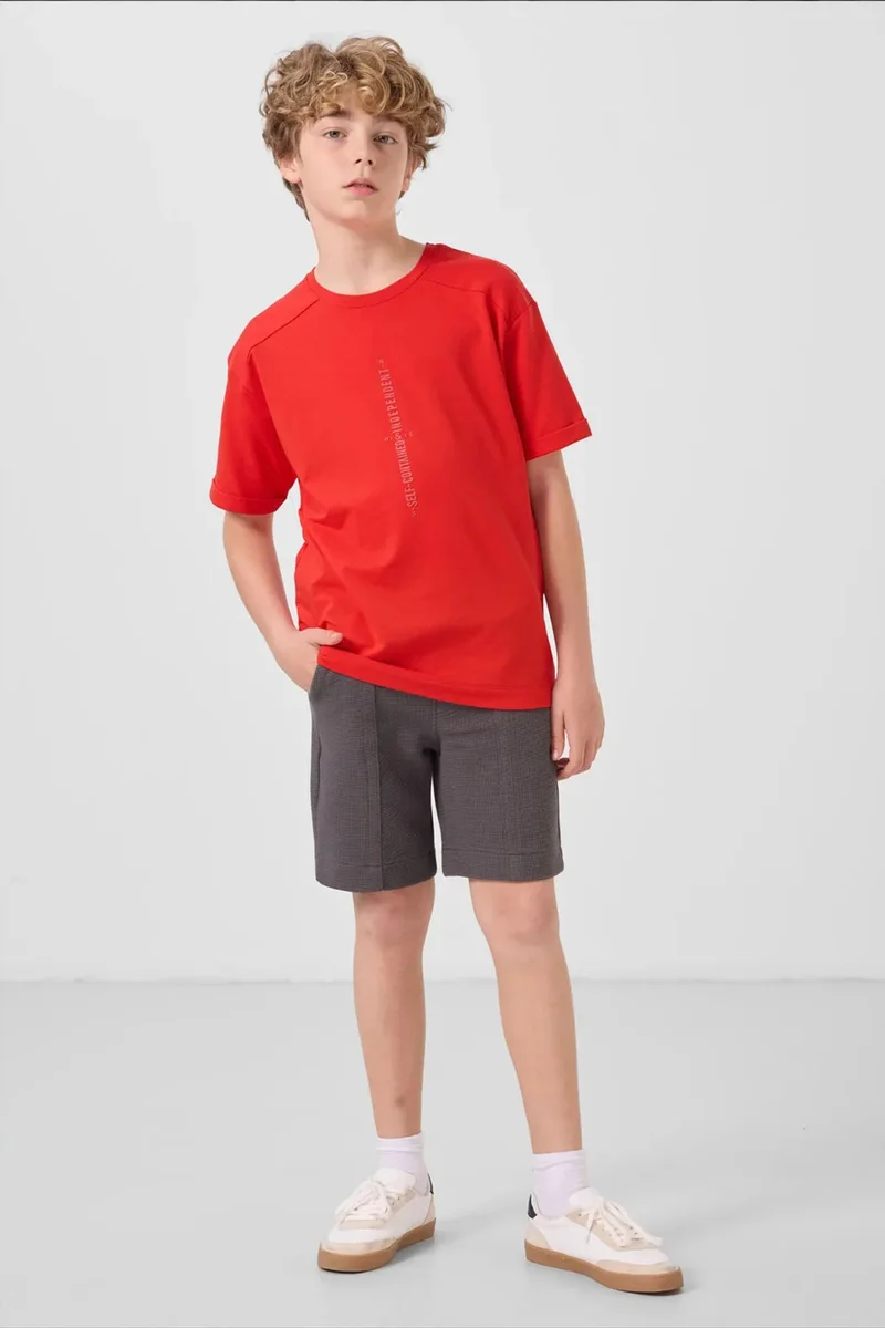 TOMMY Youth Cotton-Blend Shorts