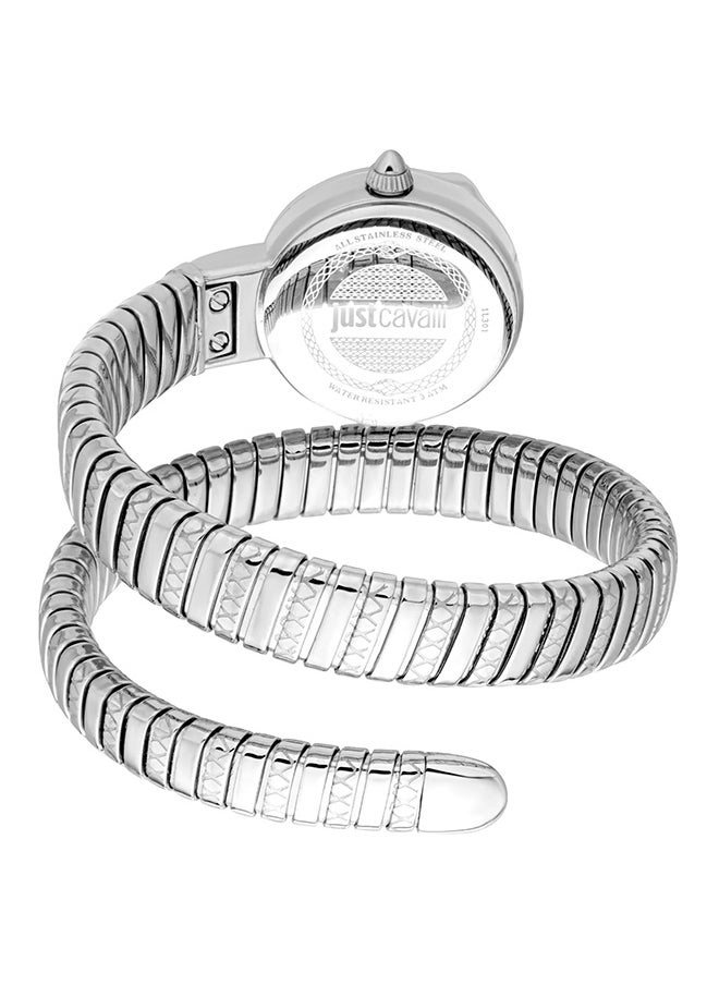 Just Cavalli Lady Snake Cerchio Snake Jc1L301M0085 - Stainless Steel Female Quartz 2 Hands  - Image 3