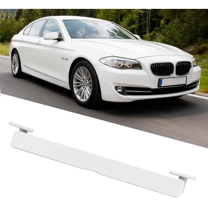 rayihni JERBOR Roof Rack Molding Port Cap Fits for BMW 528/535/550, for BMW 5 Series F10/F11 2010-2016 (NOT FIT 2017+), Roof Rack Port Cover Trim Replacement for OE 51137274739, 51137274740, Alpine White - Image 1